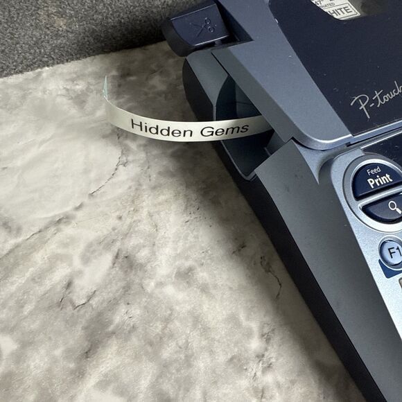 Brother P-Touch PT-1880 Label Thermal Printer w/ Power Adapter TESTED - Picture 3 of 7